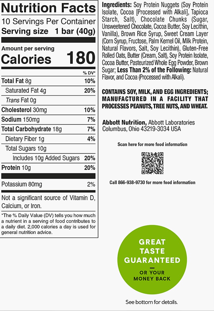 slide 6 of 8, Zone Perfect ZonePerfect Protein Bar Oatmeal Chocolate Chunk Bars 1.41 oz Bars, 14.1 oz