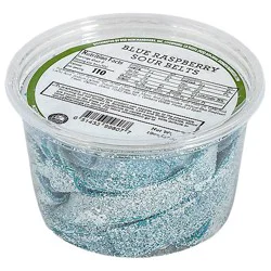 Raspberry Blue Sour Belts - 10 oz