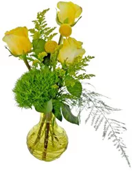 BLOOM HAUS High Vase Trinity Floral Arrangement