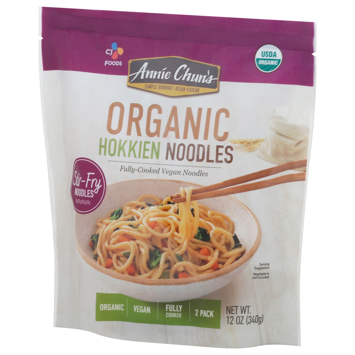 slide 3 of 11, Annie Chun's Organic Hokkien Noodles, 12 oz