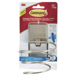 Command Hair Dryer Holder - 1 ea