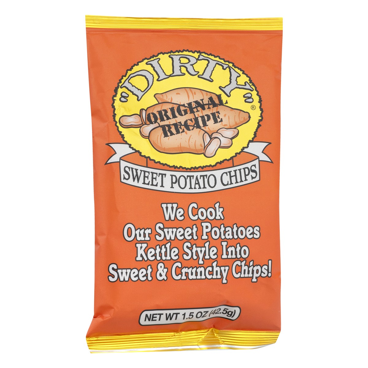 slide 2 of 9, Dirty Original Recipe Sweet Potato Chips 1.5 oz, 1.5 oz