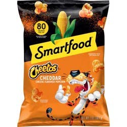 Smartfood Cheetos Popcorn Cheddar Cheese Flavored 7 Oz