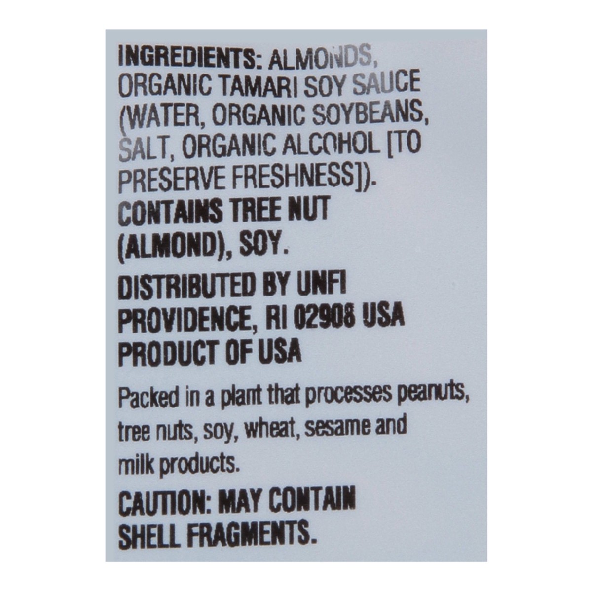 slide 9 of 12, Woodstock Tamari Almonds 7.5 oz, 7.5 oz