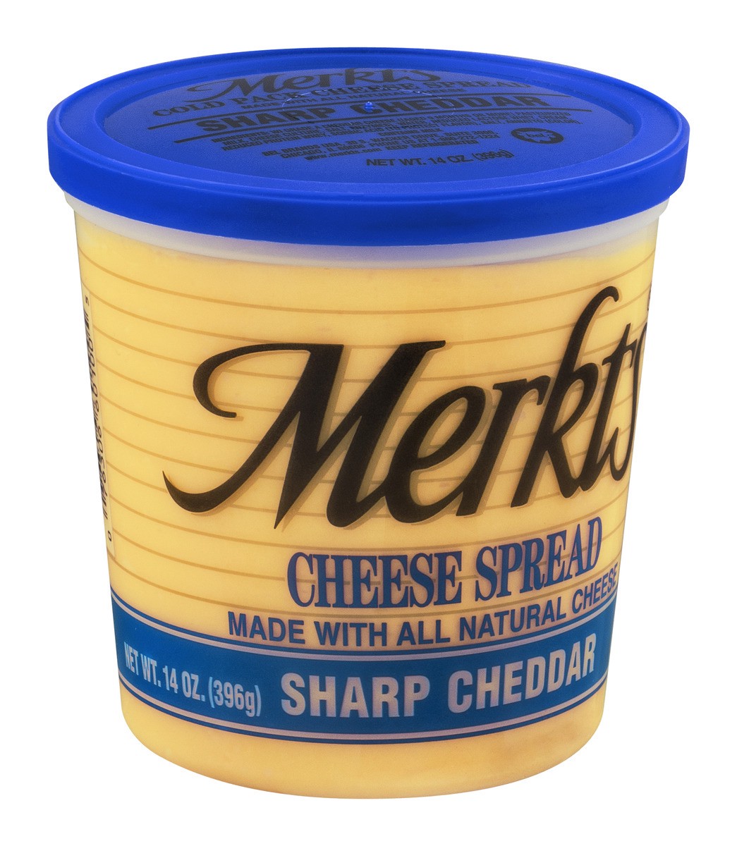 slide 2 of 8, Merkt's Spreadable Cheese, 14 oz