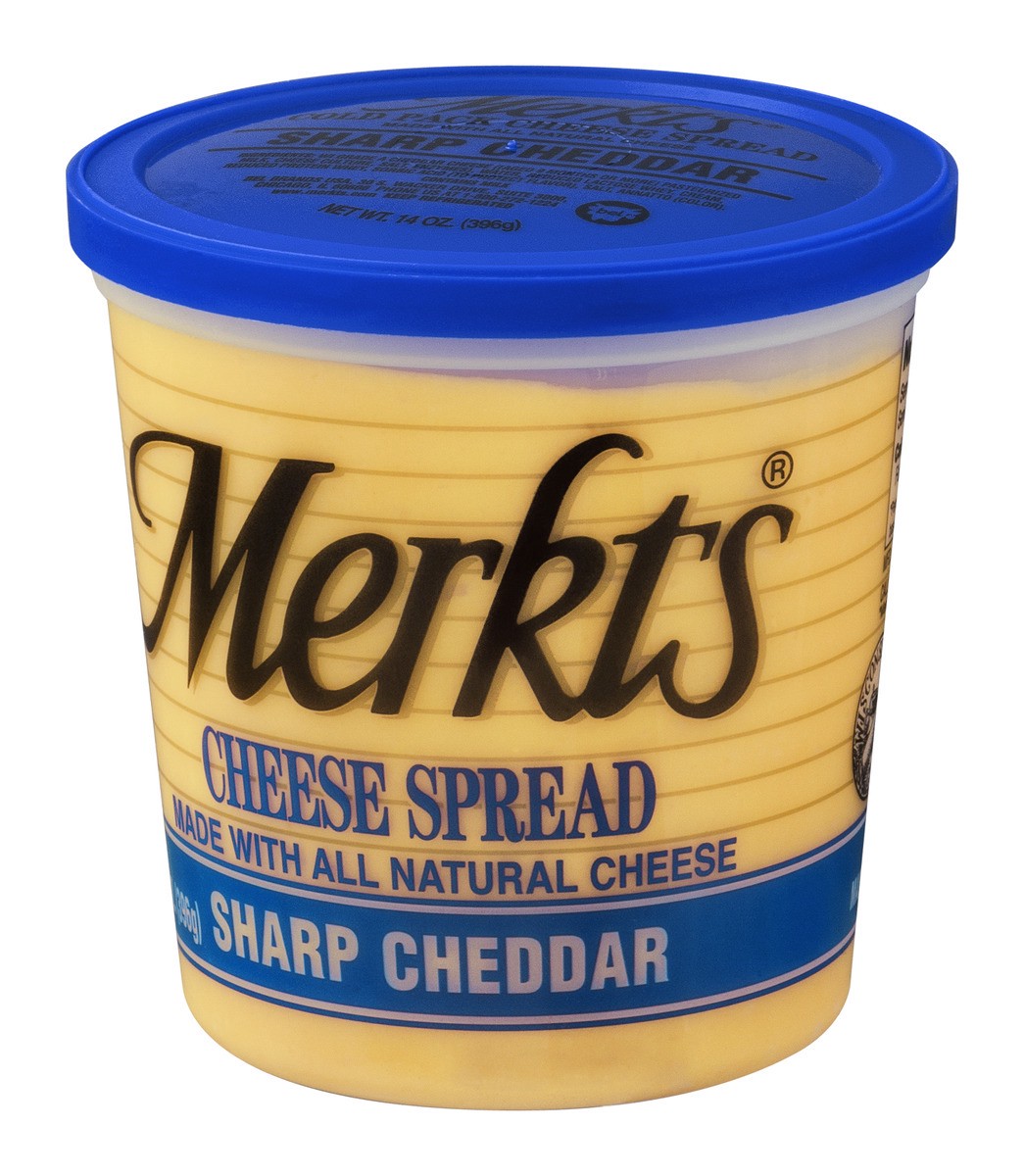 slide 3 of 8, Merkt's Spreadable Cheese, 14 oz