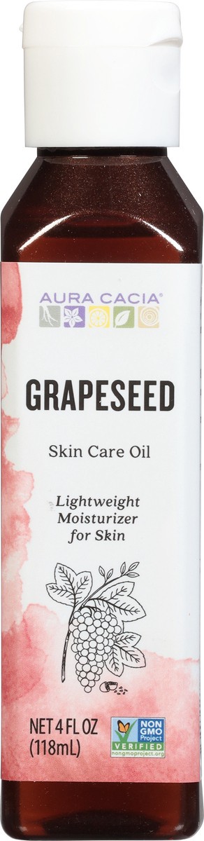 slide 3 of 9, Aura Cacia Harmonizing Grapeseed Skincare Oil, 4 oz