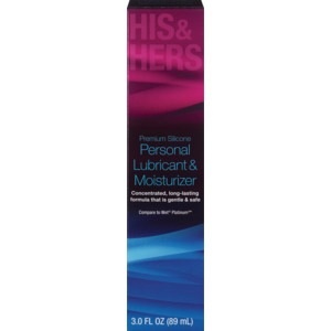 slide 1 of 1, CVS Health His & Hers Silicone Personal Lubricant, 3 Oz, 1 ct