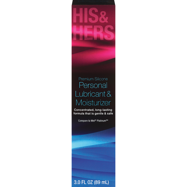 slide 1 of 1, CVS Health His & Hers Silicone Personal Lubricant, 3 Oz, 1 ct