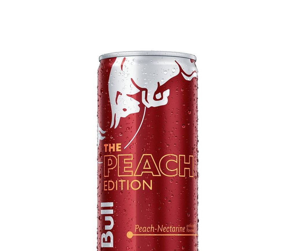 slide 2 of 2, Red Bull Peach Energy Drink - 8.4 fl oz Can, 8.4 fl oz