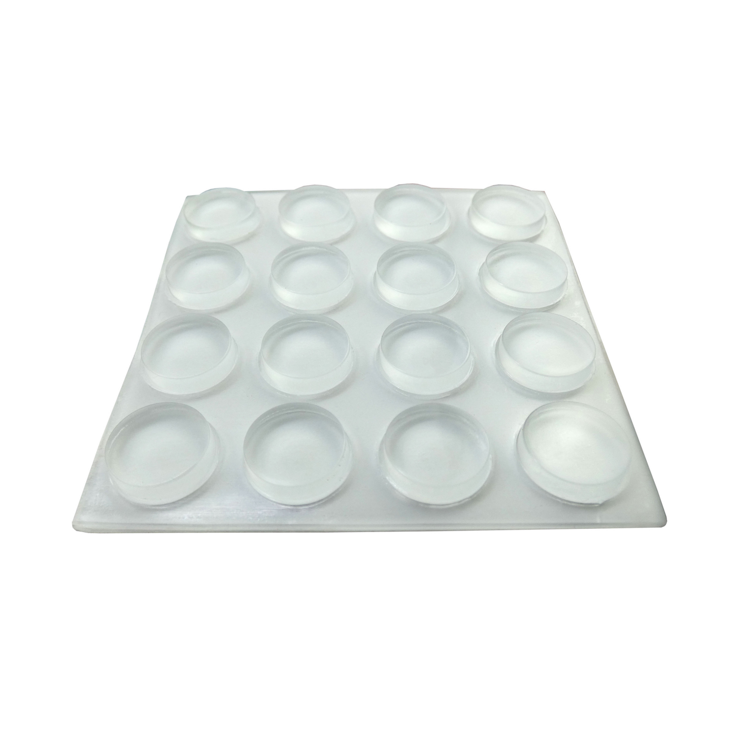 slide 5 of 5, Super Sliders with Gorilla Glue 1/2" Clear Round Bumpers - 48 Pack, 48 ct