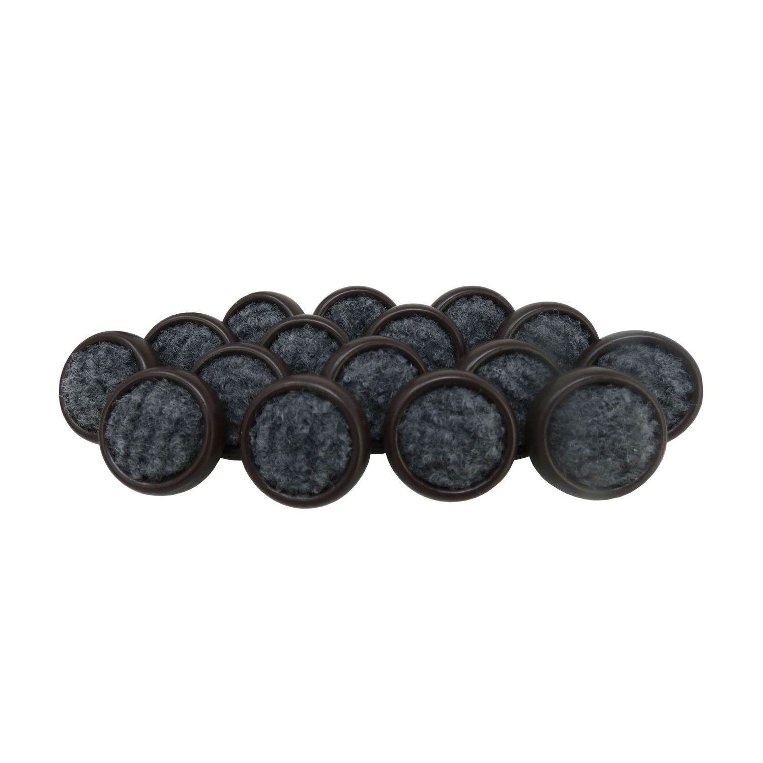 slide 3 of 5, Super Sliders Nail-On Furniture Glides for Hardwood, 16 ct