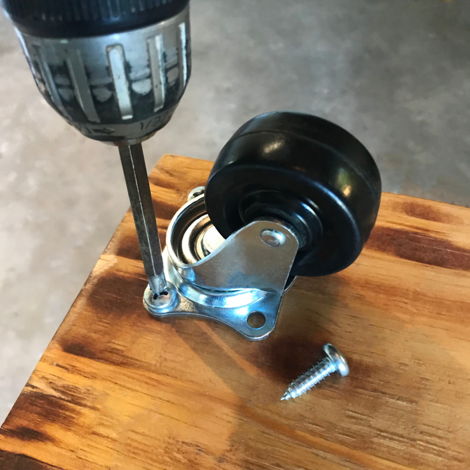 slide 4 of 5, SuperSliders 2'' Polyurethane Swivel Caster Capacity, Black, 90 lb