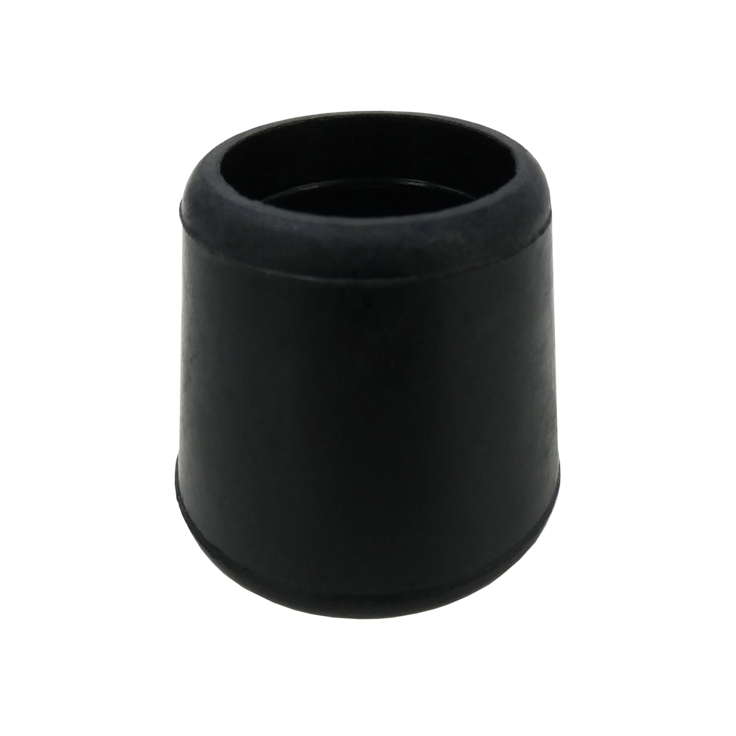 slide 1 of 5, Super Sliders 1" Rubber Chair Leg Tip Replacement, Black, 4 ct