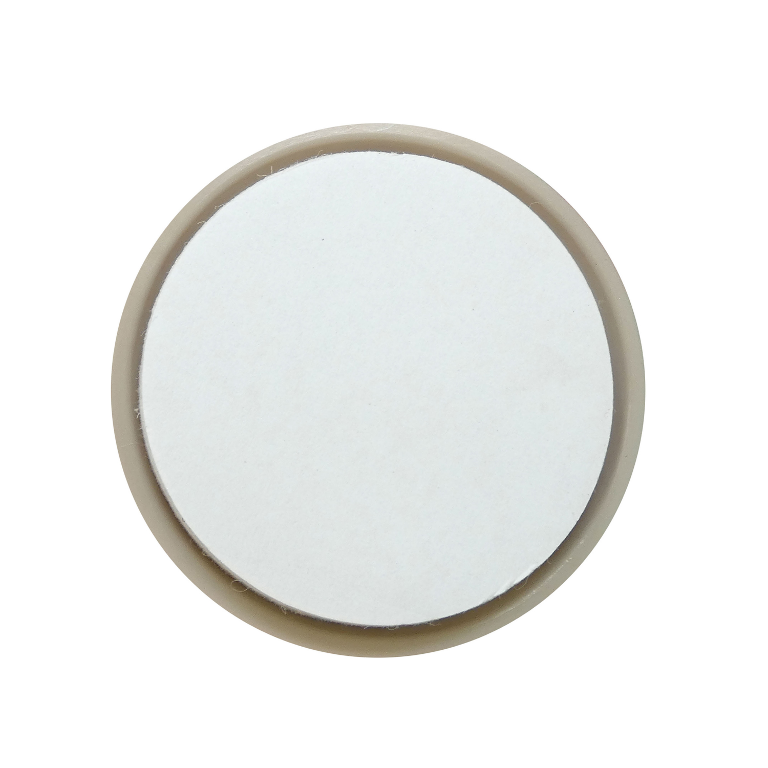 slide 2 of 5, SuperSliders Super Sliders 2-3/4" Beige Round Self-Stick Furniture Sliders, 4 ct