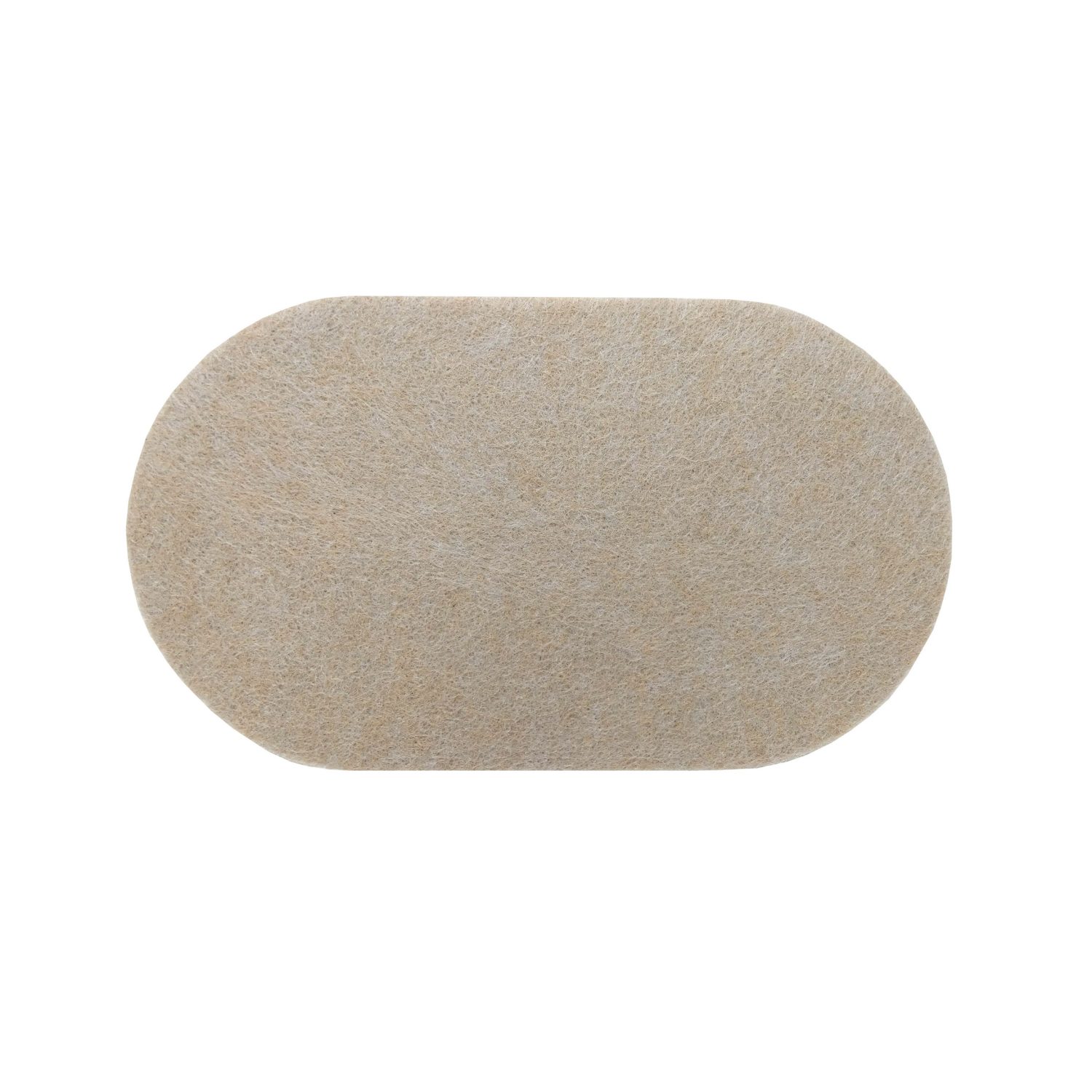 slide 2 of 5, Super Sliders 3-1/2" X 6" Beige Oval Reusable Felt Furniture Sliders, 4 ct