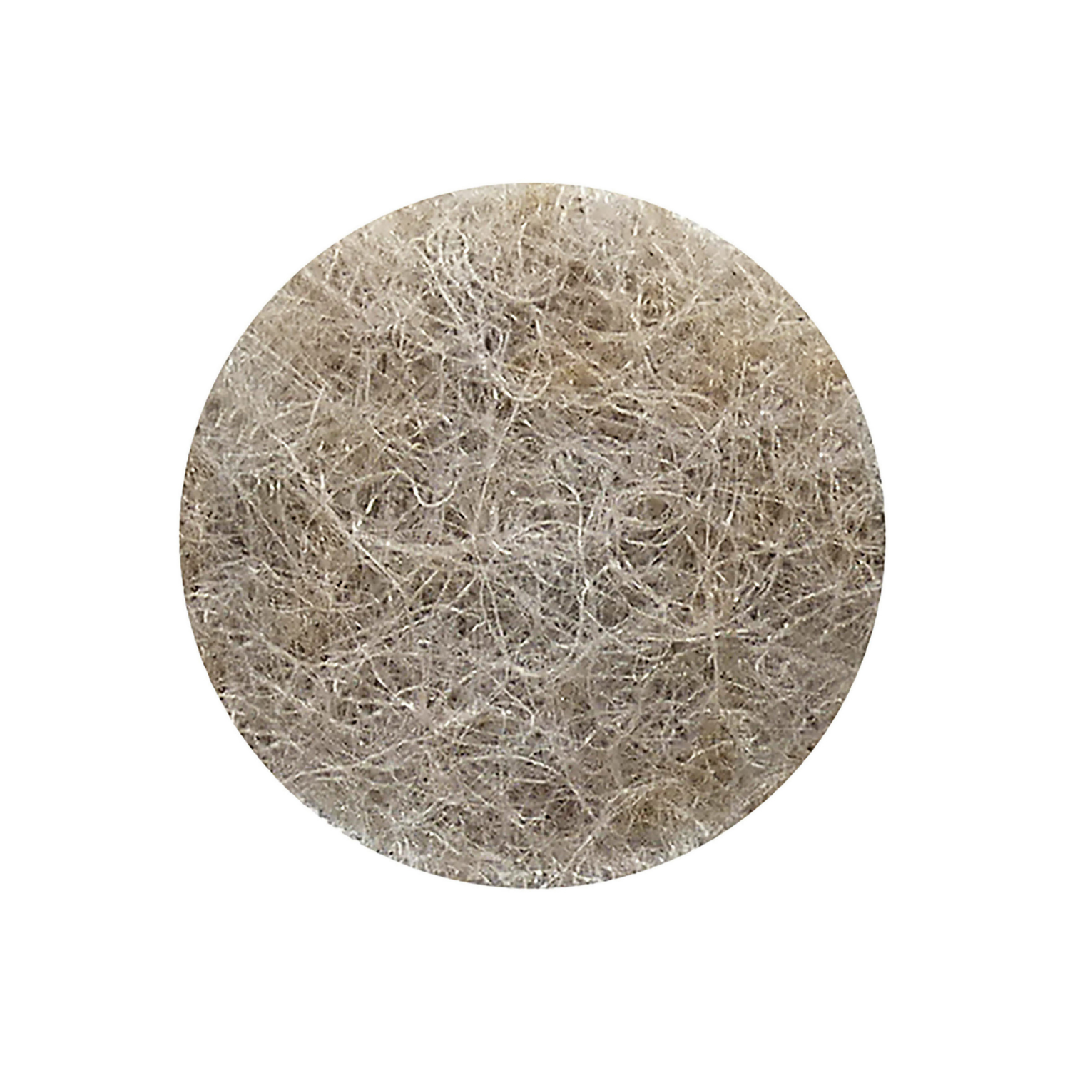 slide 3 of 5, Super Sliders 3/8" Round Self-Stick Felt Pads, Beige (84), 84 ct