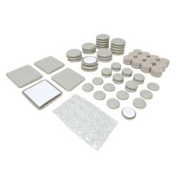 Super Sliders All-Purpose Carpet Room Value Pack - 132 Piece