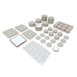 Super Sliders All-Purpose Carpet Room Value Pack - 132 Piece