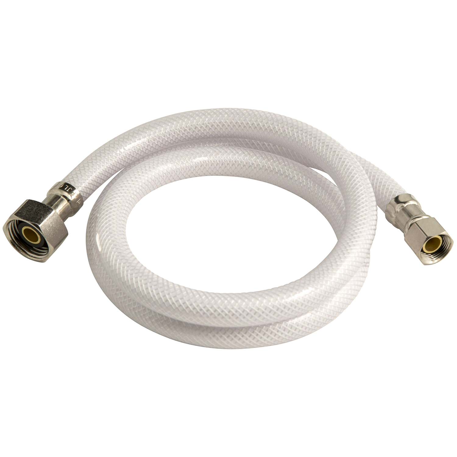 slide 1 of 1, Plumbcraft 1/2 FIP x 3/8 OD Compression 36 Faucet Supply Line, 1/2 gal