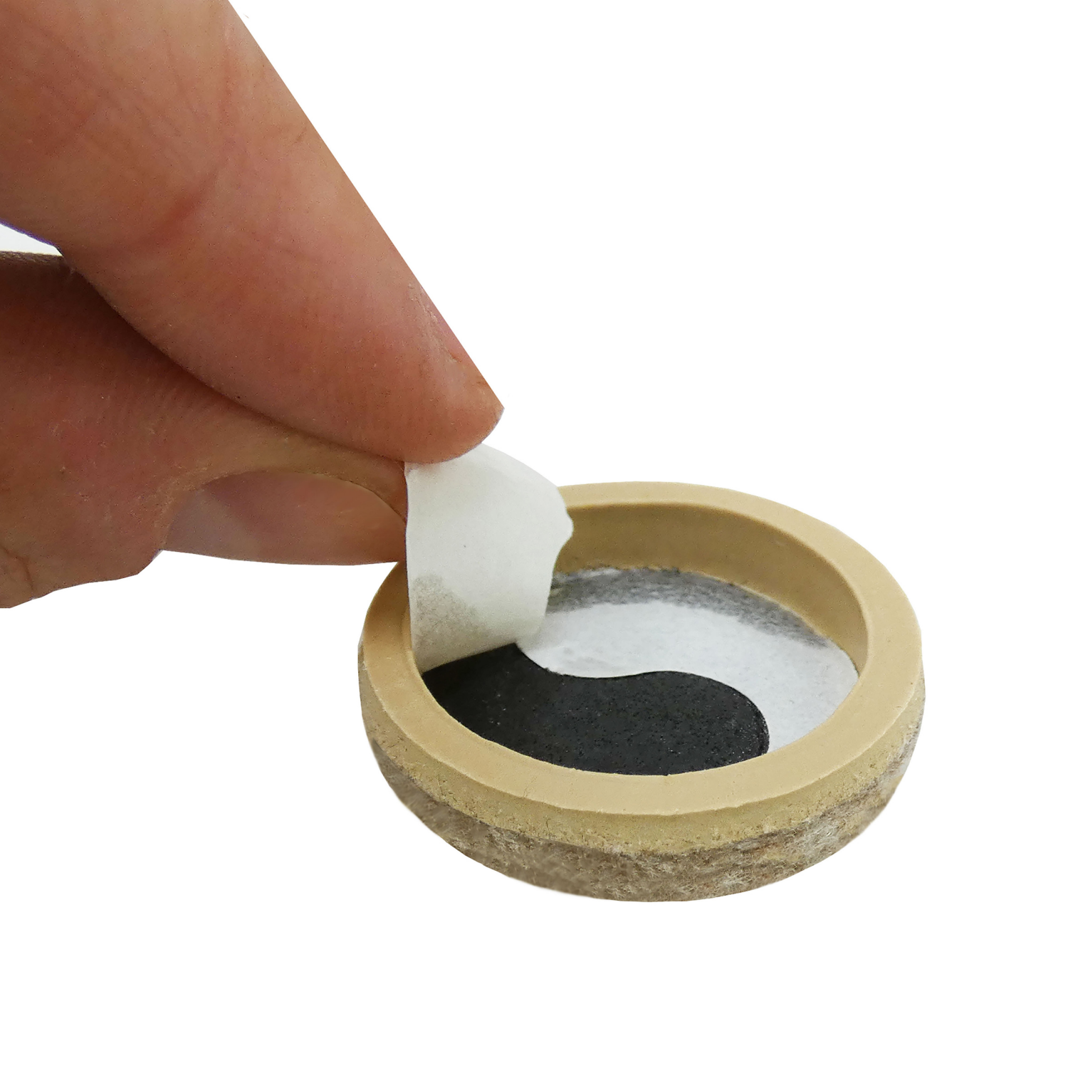 slide 4 of 5, Supersliders Formed Felt Oatmeal - 4 ct, 4 ct