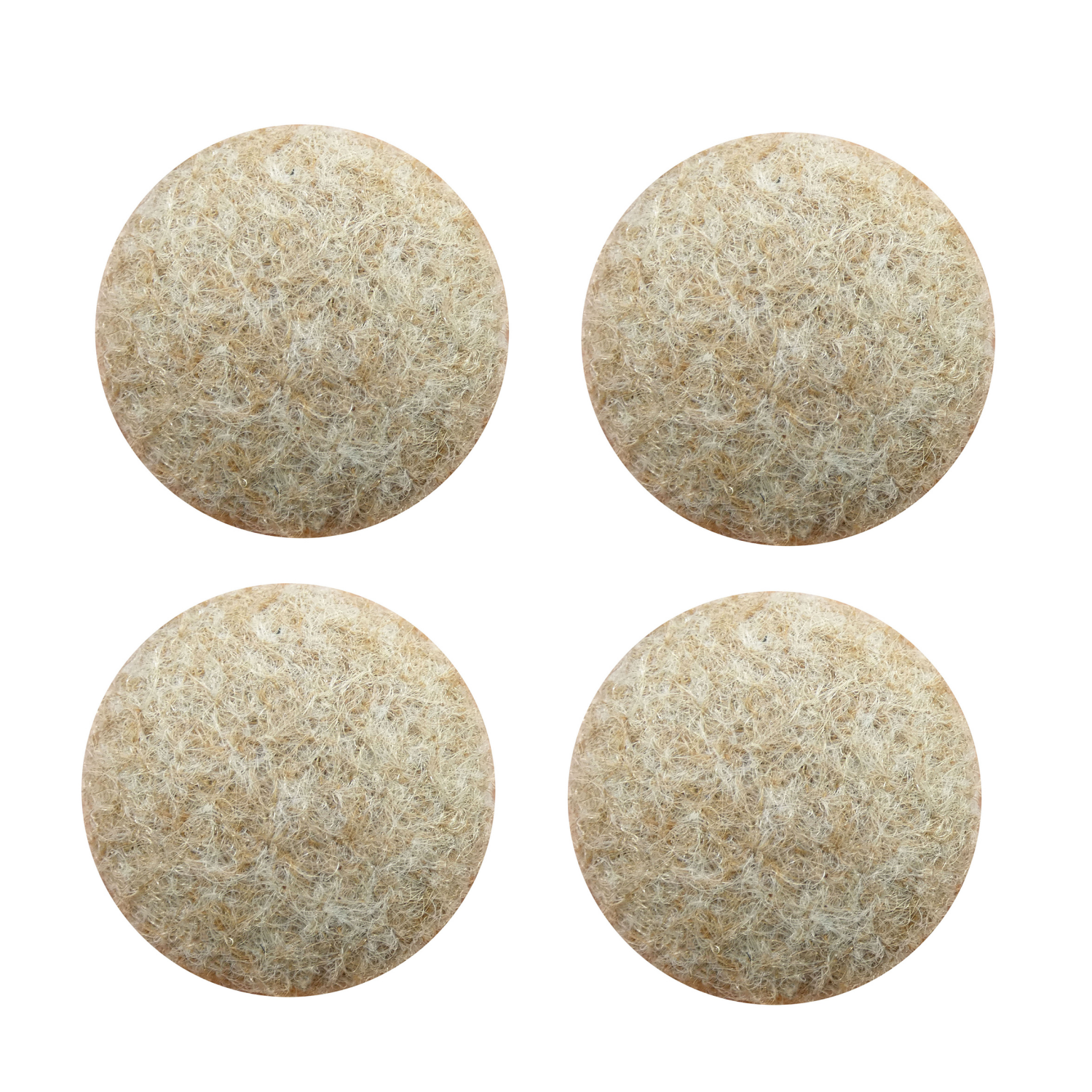 slide 5 of 5, Supersliders Formed Felt Oatmeal - 4 ct, 4 ct