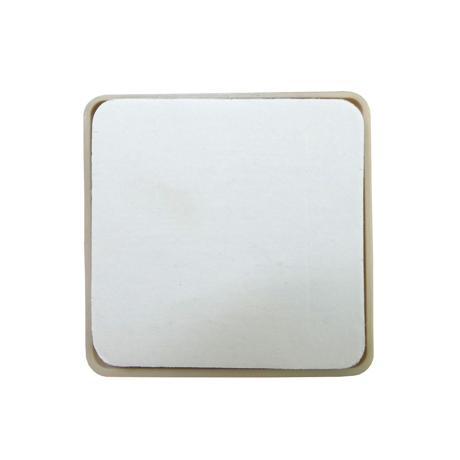 slide 2 of 5, Super Sliders 2 1/2" Square Self-Stick Furniture Sliders for Carpet, Beige, 4 ct