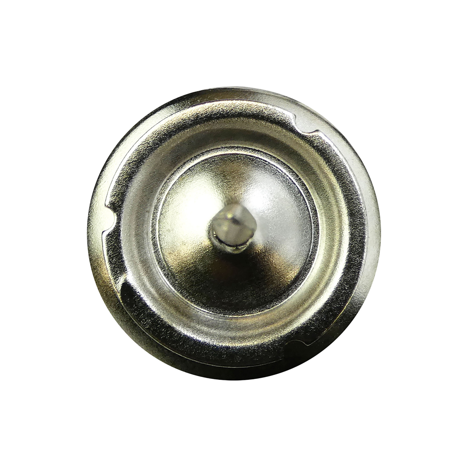 slide 3 of 5, Super Sliders 1" Nail-On Swivel Glides w/Felt for Wooden Legs, Brass, 4 ct