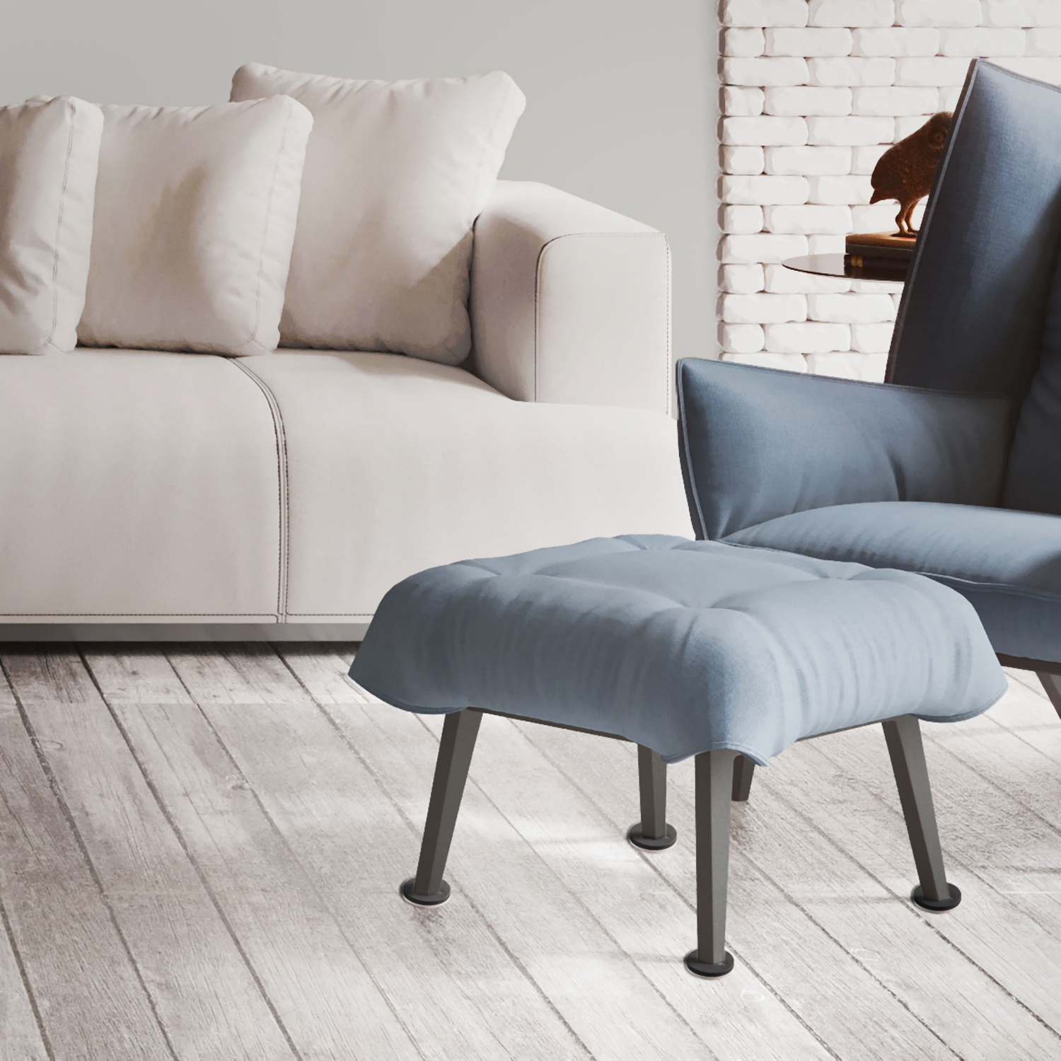 slide 4 of 5, Super Sliders 2 1/2" Round Reusable Furniture Sliders, Beige, 16 ct