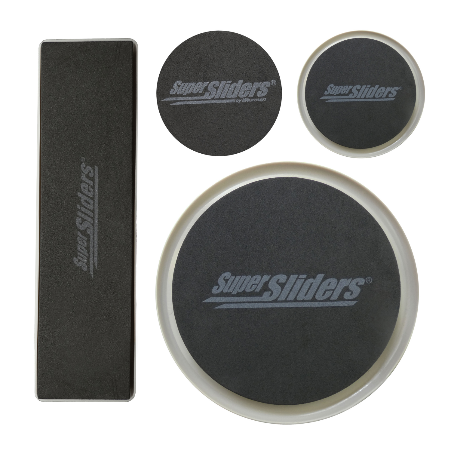 slide 2 of 5, Super Sliders Beige Furniture Moving Kit Reusable Sliders, 16 ct