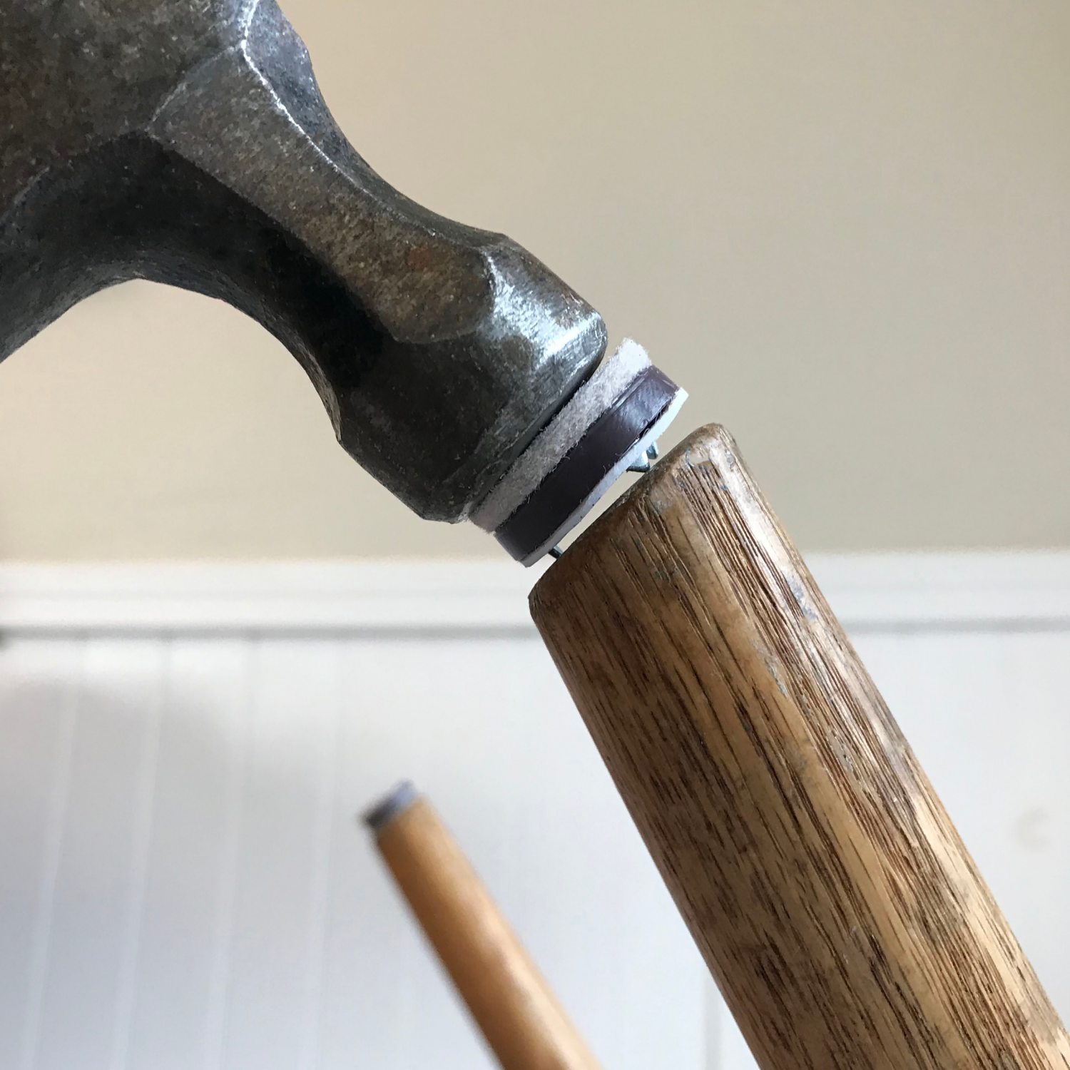 slide 4 of 5, Super Sliders 1" Round Ultimate Grip Pads for Wooden Furniture, Beige, 8 ct