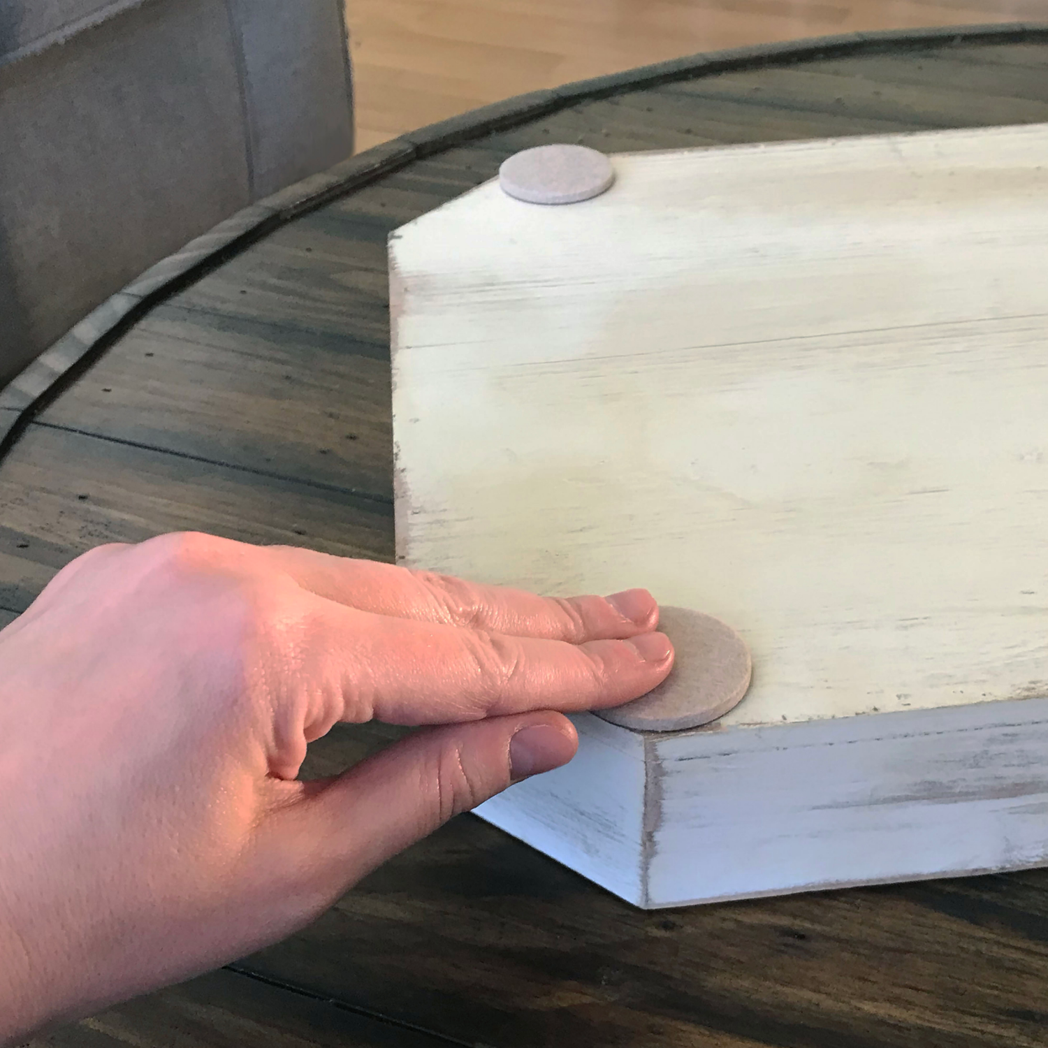 slide 3 of 5, Super Sliders with Gorilla Glue 1-1/2" Beige Round Felt Pads, 16 ct