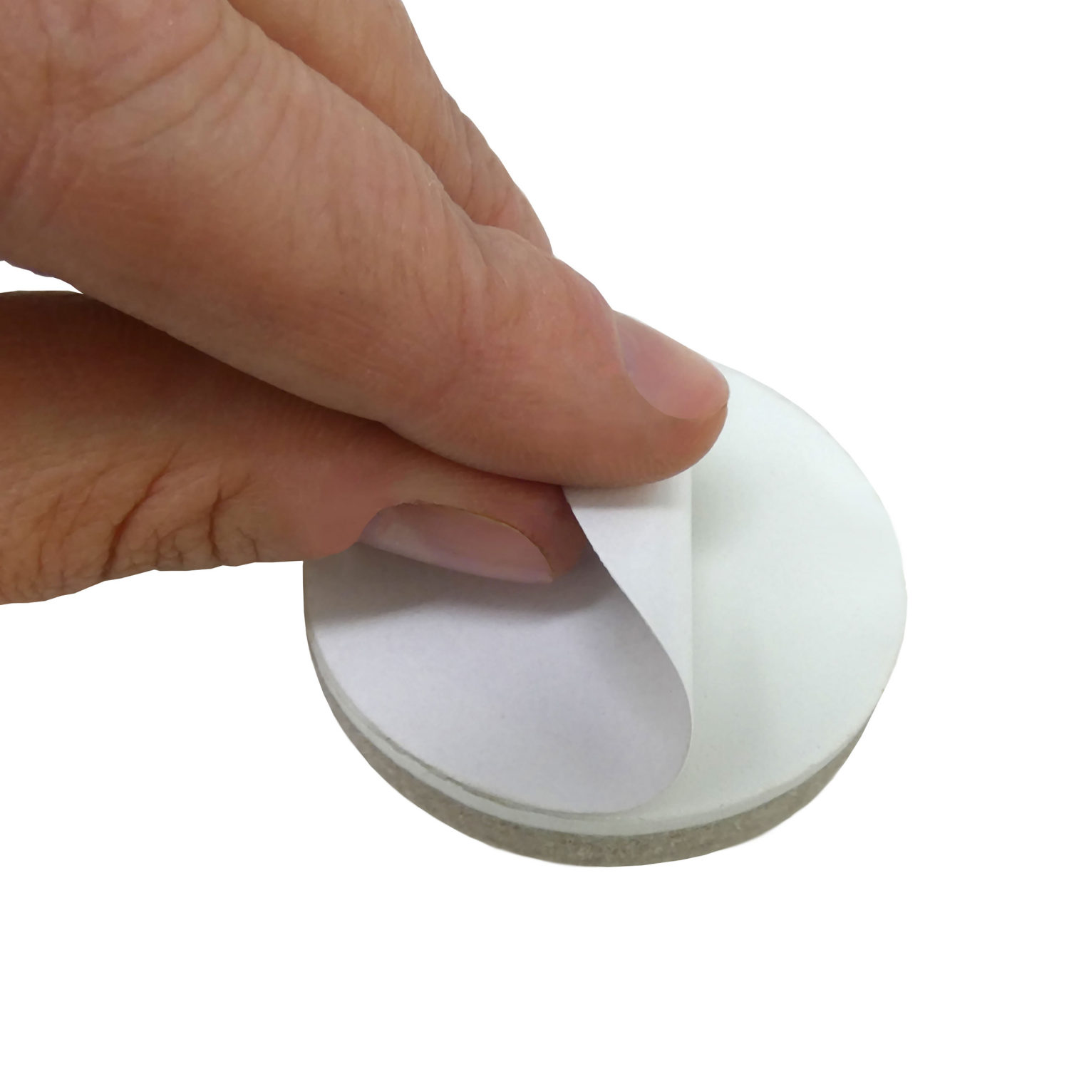 slide 2 of 5, Super Sliders with Gorilla Glue 1-1/2" Beige Round Felt Pads, 16 ct