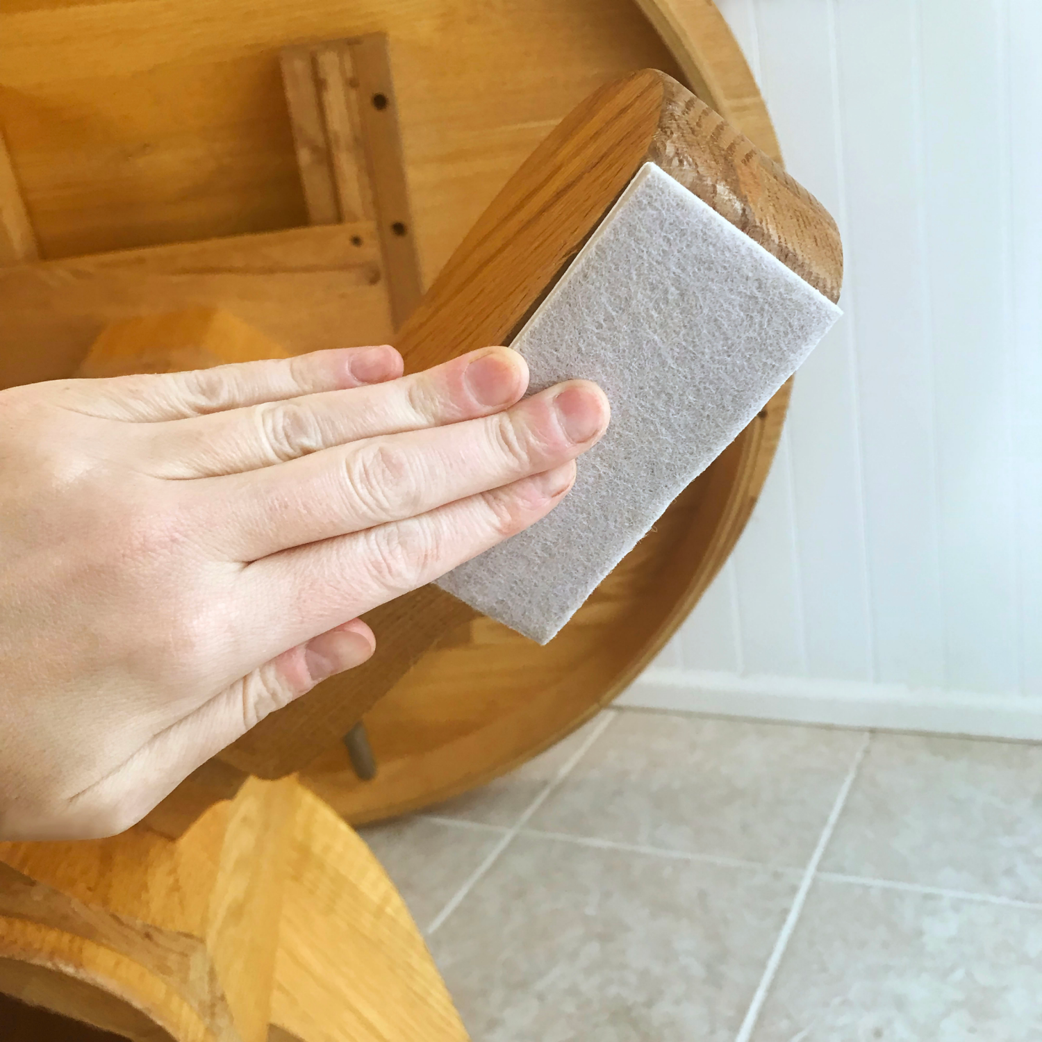 slide 4 of 5, Super Sliders with Gorilla Glue 4-1/4" Beige Square Felt Blanket, 2 ct