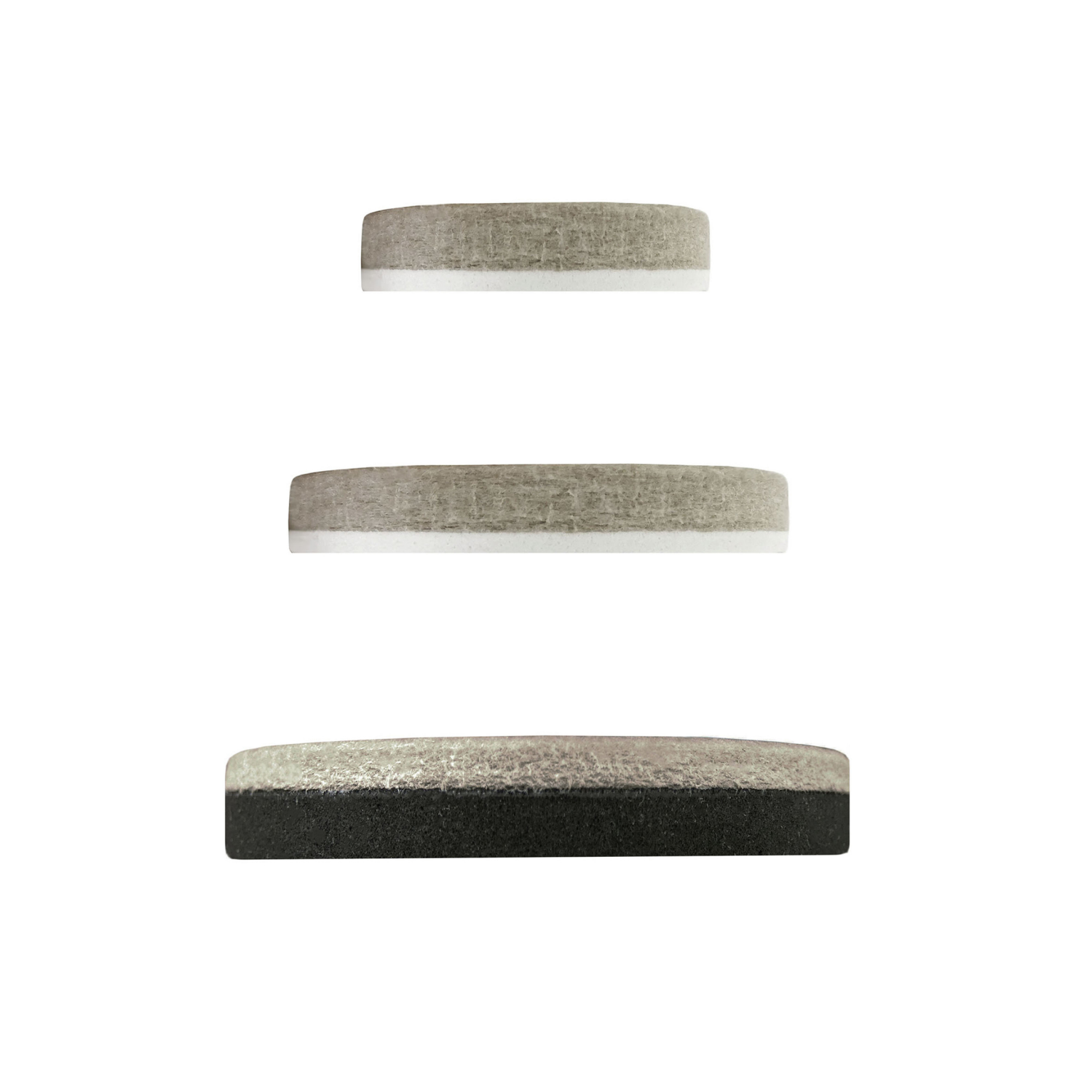 slide 2 of 5, Super Sliders with Gorilla Glue Beige Round Assorted Felt Pads Value Pack, 36 ct