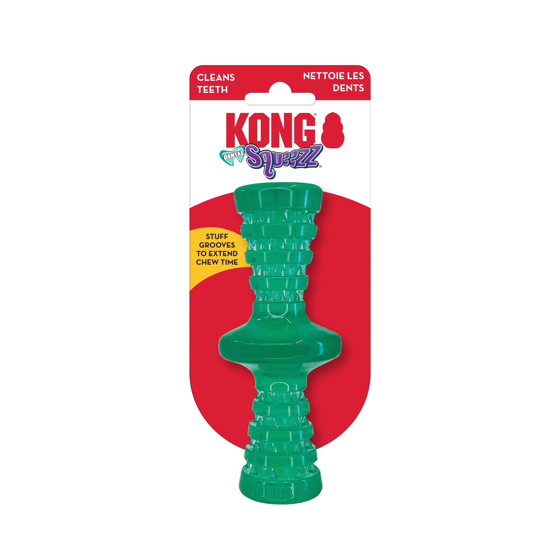 slide 2 of 3, KONG Squeezz Dental Roller Stick Sm, 1 ct