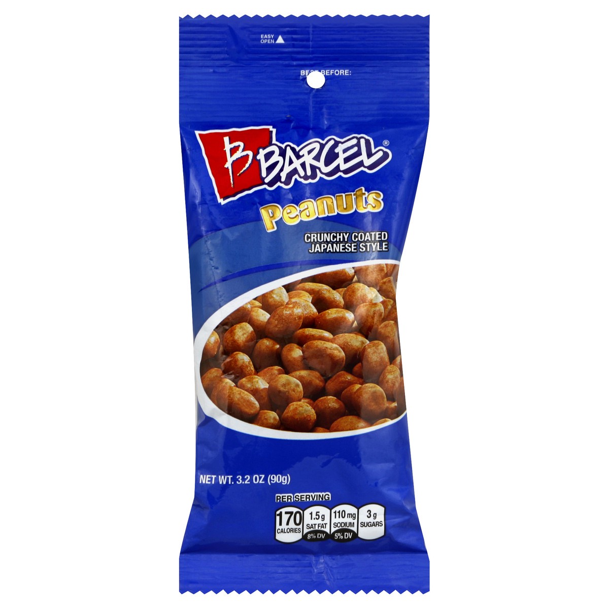 slide 2 of 4, Barcel Peanuts 3.2 oz, 3.2 oz