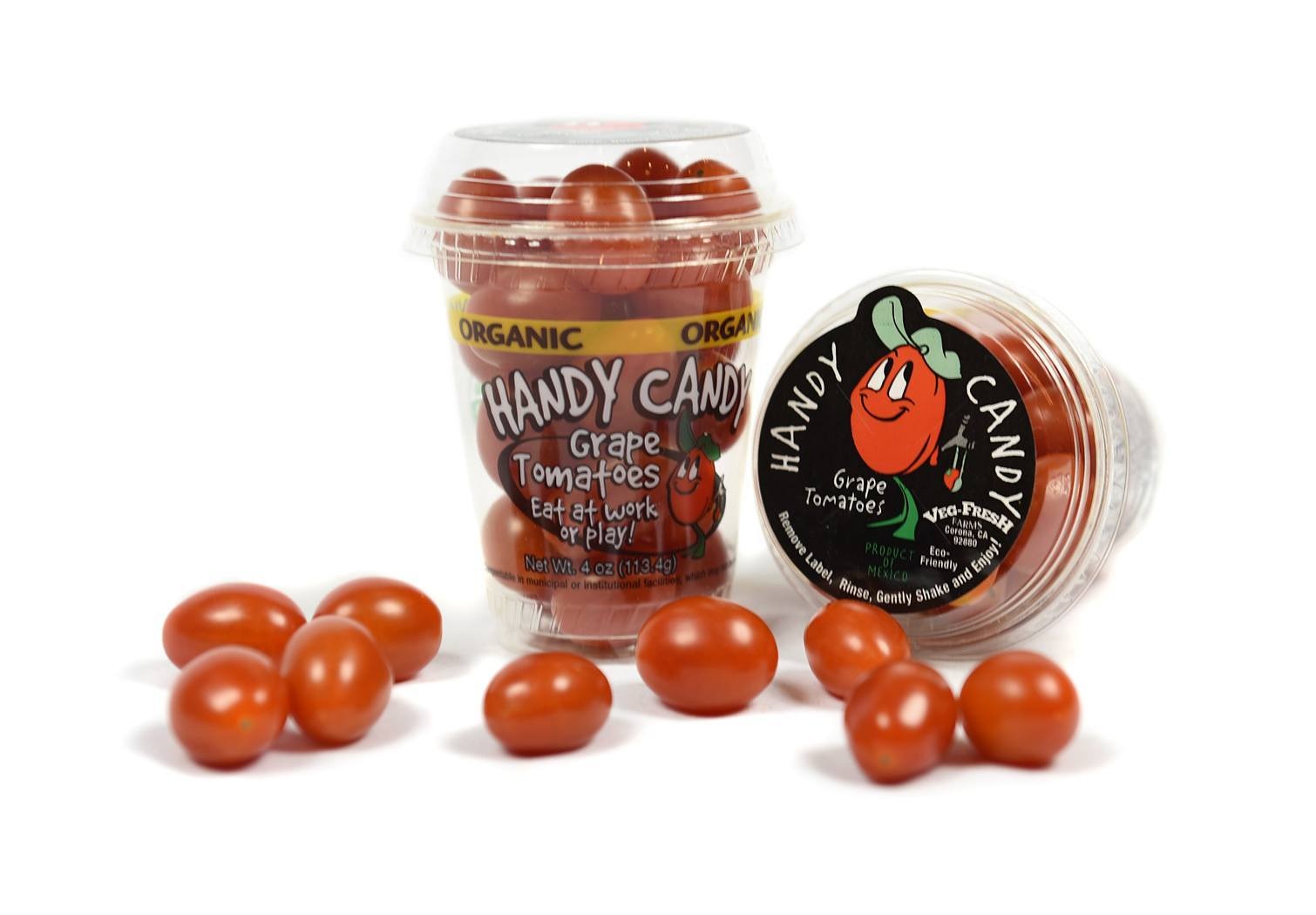 slide 1 of 1, Handy Candy Grape Tomatoes, 4 oz