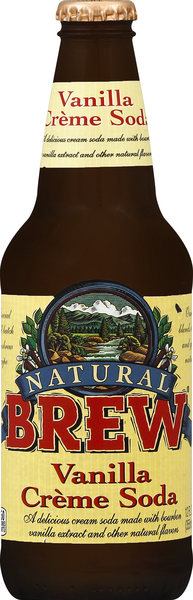 slide 1 of 1, Natural Brew Vanilla Creme Single Soda, 12 oz