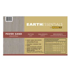 EARTHESSENTIALS BY QUIKRETE 0.5 Cubic feet Brown/Tan Paver base sand