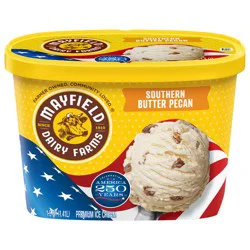 Mayfield Dairy Farms Premium Southern Butter Pecan Ice Cream 1.5 qt