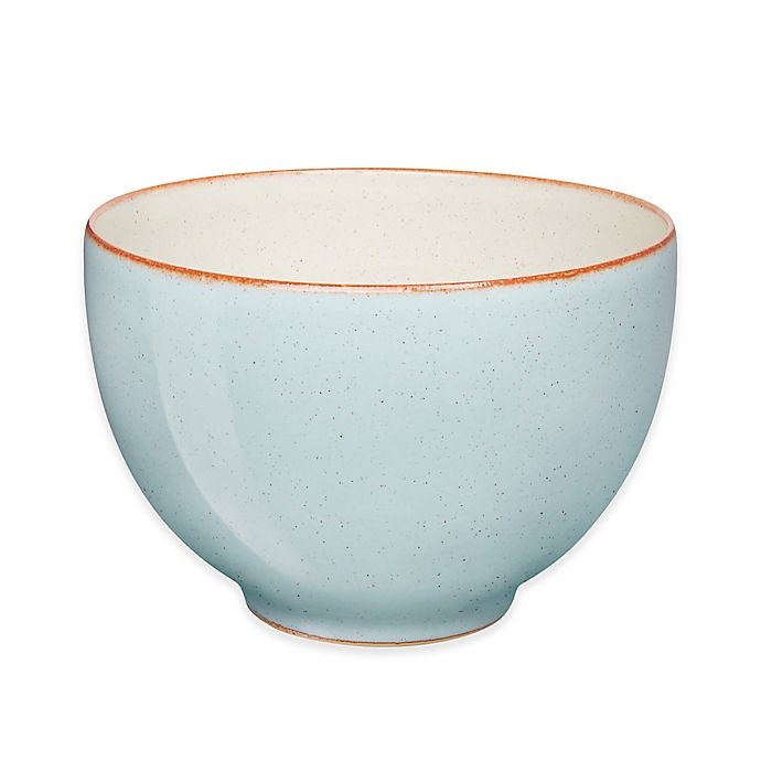 slide 1 of 3, Denby Heritage Pavilion Noodle Bowl - Blue, 1 ct