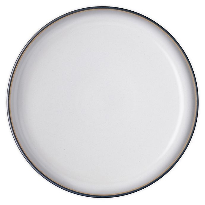 slide 1 of 4, Denby Studio Grey Salad Plate - White, 1 ct