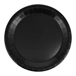 Meijer Black Dinner Plates