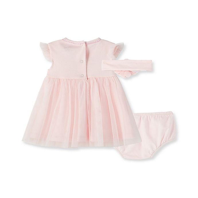 slide 2 of 2, Little Me dress 3 months pink blossom, 1 ct