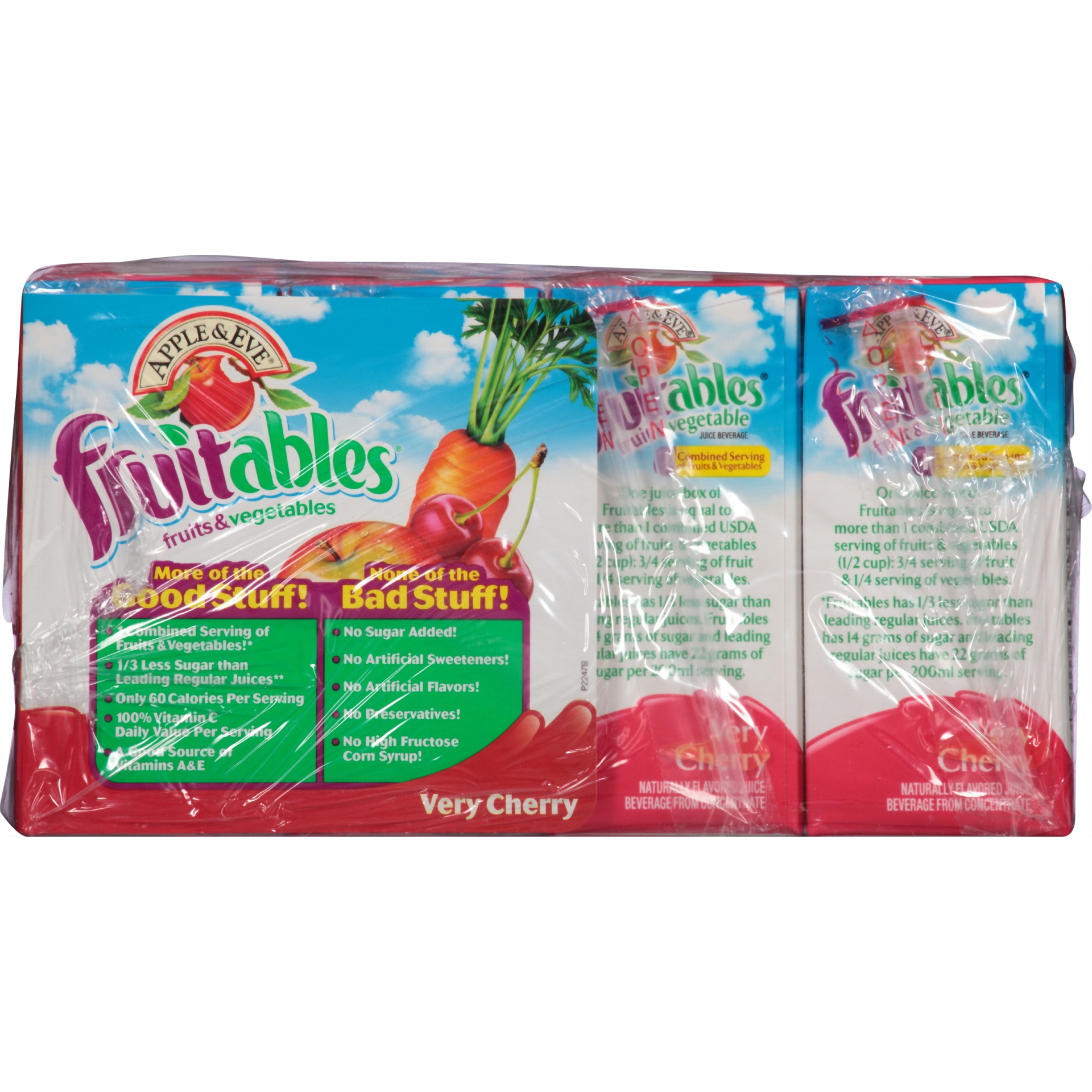 Apple & Eve Fruitables Very Cherry Juice 8 ct; 6.75 fl oz Shipt