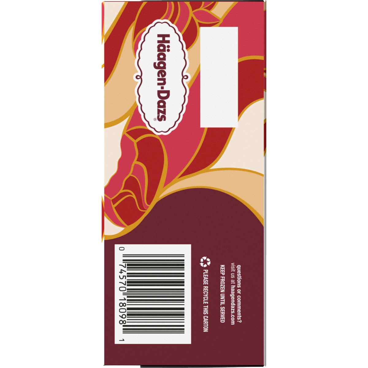 slide 3 of 3, Häagen-Dazs Butter Cookie Cone Strawberry Ice Cream 4 ea, 4 ct