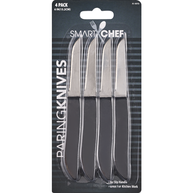 slide 1 of 1, Value Buys Smart Chef Pairing Knive Set, 4 ct