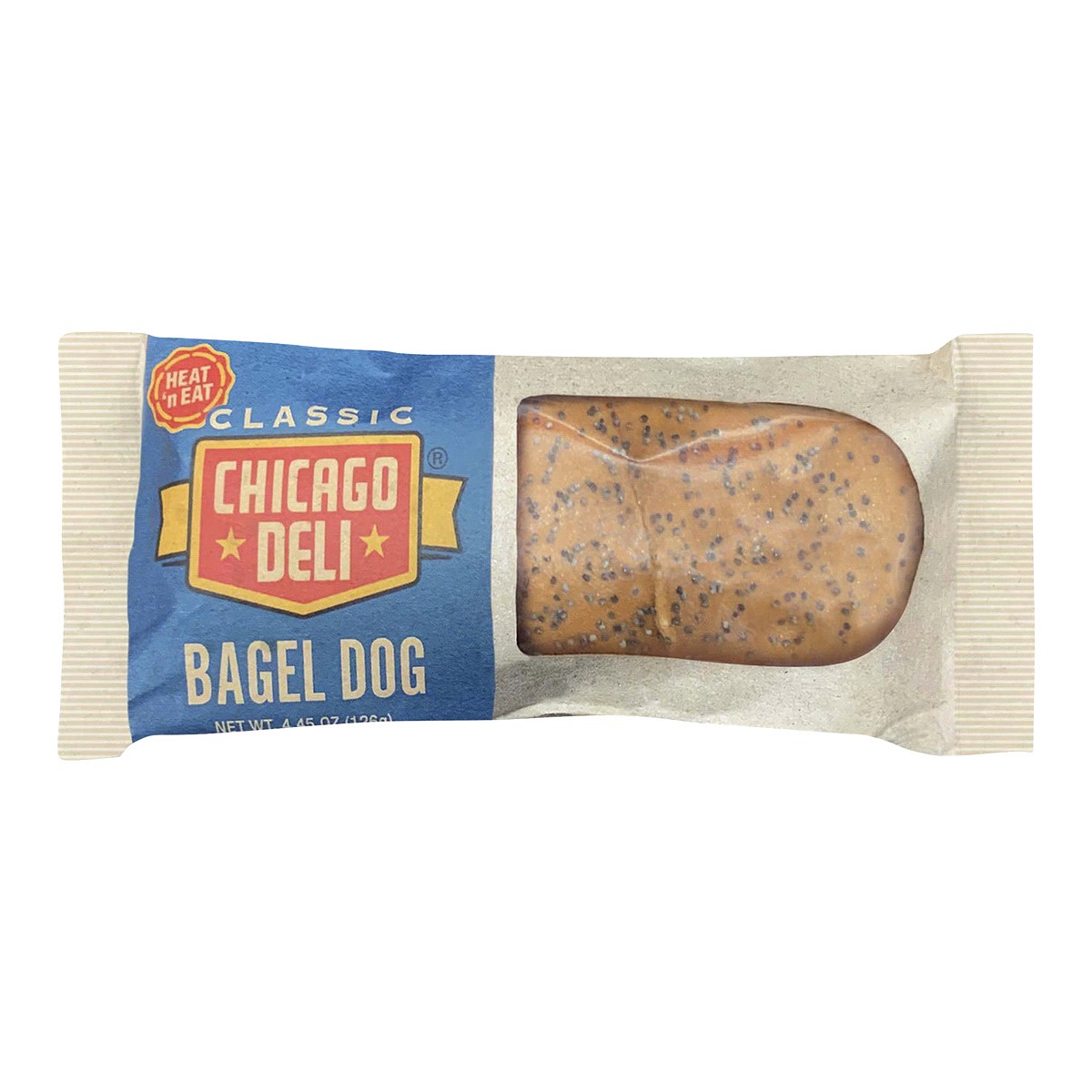 slide 1 of 5, Classic Chicago Deli Bagel Dog, 4.45 oz
