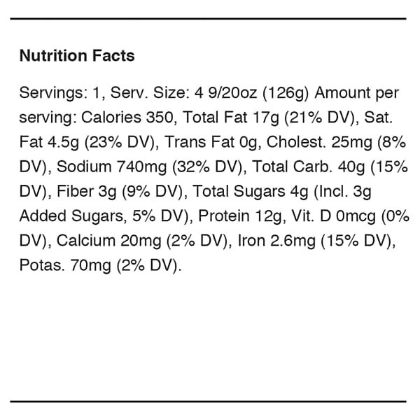 slide 3 of 9, Chicago Deli Hawaiian Dog, 4.5 oz